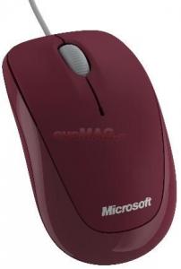 Microsoft - Promotie Mouse Microsoft Optic Compact 500 pentru Notebook (Rosu)
