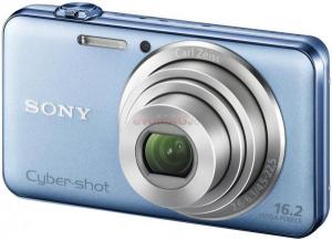 Sony - Promotie Aparat Foto Digital DSC-WX50 (Albastru), Filmare Full HD, Fotografiere 3D