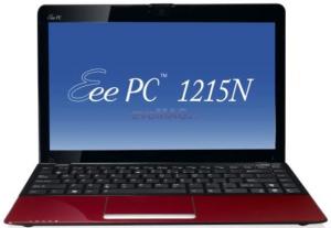 ASUS - Promotie Laptop EeePC 1215N-RED069M (Intel ATOM Dual Core D525, 12.1", 2GB, 250GB, Nvidia ION2 Graphics, Windows 7 HP, culoare rosie)