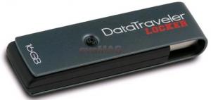 Kingston - Promotie Stick USB DataTraveler Locker 16GB (Negru)