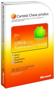 Microsoft - Cel mai mic pret! Office Home and Student 2010, Limba Romana, Licenta PKC
