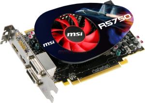 MSI - Placa Video Radeon HD 5750