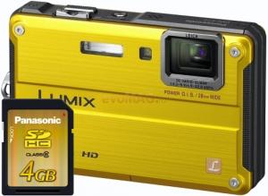 Panasonic - Camera Foto DMC-FT2 (Galbena) + Card SDHC 4GB