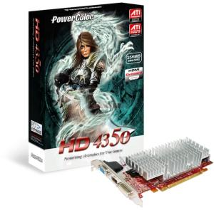 PowerColor - Cel mai mic pret! Placa Video Radeon HD 4350 HDMI (nativ) 256MB
