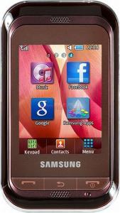 Samsung - Telefon Mobil C3300 Champ&#44; TFT resistive touchscreen 2.4&quot;&#44; 1.3MP&#44; 30MB (Wine Red)