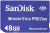 Sandisk - lichidare! card memory stick pro duo 8gb