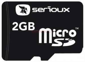 Serioux - Card microSD 2GB + Adaptor SD