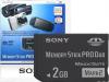 Sony - card memory stick pro duo 2gb