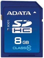 A-DATA - Promotie Card SDHC 8GB (Class 10)