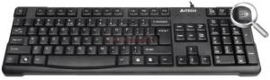 A4Tech - Tastatura A4Tech PS/2 KR-750 (Negru)