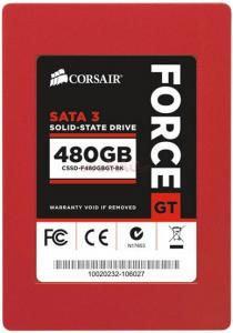 Corsair - SSD Corsair Force Series GT, SATA III 600, 480GB, bracket 2.5'' la 3.5'' inclus