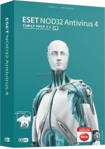 Eset - NOD32 Antivirus v4 - Family Pack