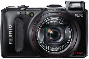 Fujifilm -  Aparat Foto Digital FinePix F550EXR (Negru), Senzor EXR CMOS, Filmare Full HD, GPS Integrat