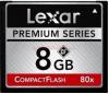 Lexar -  card compact flash 8gb