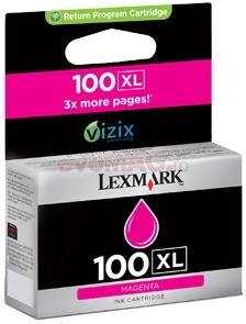 Lexmark - Cartus cerneala Nr. 100XL (Magenta - de mare capacitate - program return)