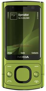 NOKIA - Telefon Mobil 6700 Slide (Lime)