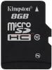 Kingston - card microsdhc 8gb (class 10)