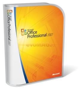 MicroSoft - Cel mai mic pret! Office Professional 2007 Engleza (Retail)-7346