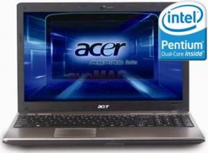 Acer - Promotie Laptop Aspire 5736Z-453G25Mncc (Intel Pentium Dual Core T4500, 15.6", 3 GB, 250 GB, Intel HD,  HDMI, Maro Copper) + CADOURI