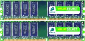 Corsair - Lichidare! Memorii Value Select DDR1, 2x512MB, 400MHz