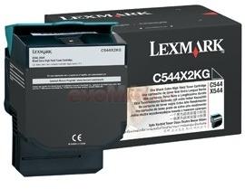 Lexmark - Cel mai mic pret! Toner C544X2KG (Negru - de foarte mare capacitate)