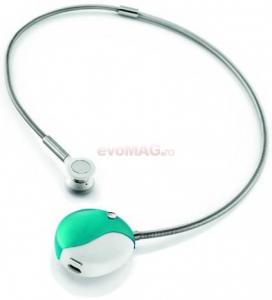 Novero - Cel mai mic pret! Casca Bluetooth Colier Victoria - Wave White