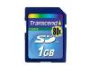 Transcend - secure digital card 1gb