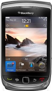 BlackBerry - Telefon Mobil 9800 Slider Torch, 624MHz, BlackBerry OS 6.0, TFT capacitive touchscreen 3.2'', 5MP, 4GB (Negru) (Logo)