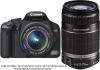 Canon - eos 450d twin lens kit black is (body + ef-s 18-55mm