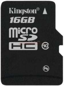 Kingston - Card microSDHC 16GB (Class 10)