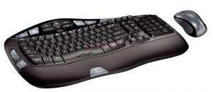 Logitech - Kit Tastatura si Mouse Cordless Desktop Wave