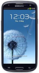 Samsung -    Telefon Mobil Samsung i9300 Galaxy S III, 1.4 GHz Quad-Core, Android 4.0.4, Super AMOLED capacitive touchscreen 4.8", 8MP, 64GB, 3G, compatibil microSim (Negru)