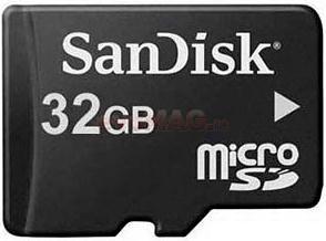 SanDisk - Lichidare! Card microSDHC 32GB Bulk + Adaptor SD