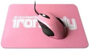 SteelSeries - Kit Mouse Laser si Mouse Pad IronLady Ikari (Roz)