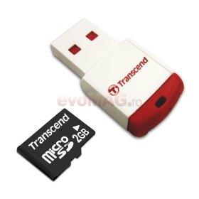 Transcend - Card memorie 2GB micro SD