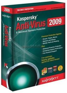 Kaspersky - Anti-Virus 2009 (3 utilizatori)