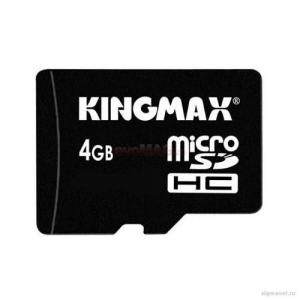 Kingmax - Card Kingmax microSDHC 4GB (Class 6) + Card Kingmax Reader