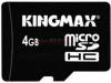 Kingmax - card micro sd class4 4gb