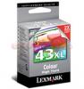 Lexmark - cartus cerneala nr. 43 (color - de mare capacitate)