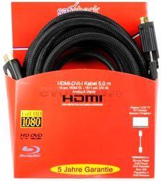 OEM - Cablu HDMI/DVI 5m