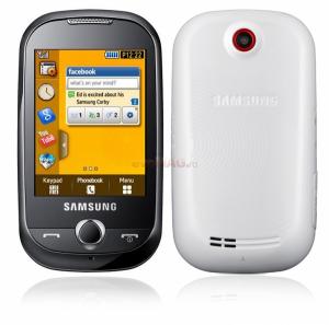 SAMSUNG - Telefon Mobil  S3650 Corby (Alb) (Un cadou frumos de Dragobete)