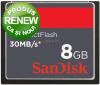 Sandisk - renew! card compact flash ultra 8gb