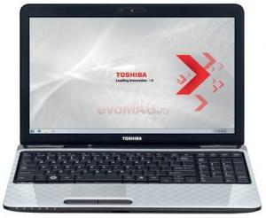 Toshiba - Laptop Satellite L750-1MT (Intel Core i3-2330M, 15.6", 4GB, 640GB, nVidia GeForce GT 520M@1GB, USB 3.0, Argintiu)