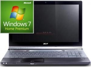 Acer - Laptop Aspire 5943G-5454G32Mnss (Core i5-450M, ATI HD 5650@1G, 4GB, 320GB, 8 celule, Windows 7 HP)