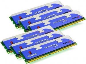 Kingston - Memorii Kingston HyperX DDR3, 6x4GB, 1600MHz