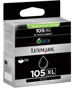 Lexmark - Cartus cerneala Nr. 105XL (Negru - de mare capacitate - program return)