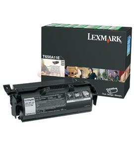 Lexmark - Toner 0T650A11E (Negru - program return)