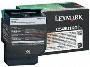 Lexmark - Toner Lexmark C546U1KG (Negru - de foarte mare capacitate - progrum return)