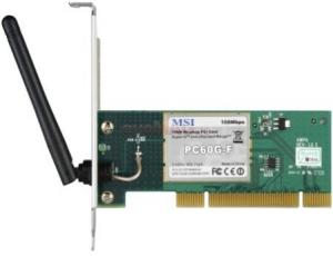 MSI - Placa de retea wireless PC60G-F