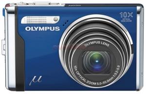 Olympus - Camera Foto Stylus-9000 + Card MicroSD 4GB (Albastra)